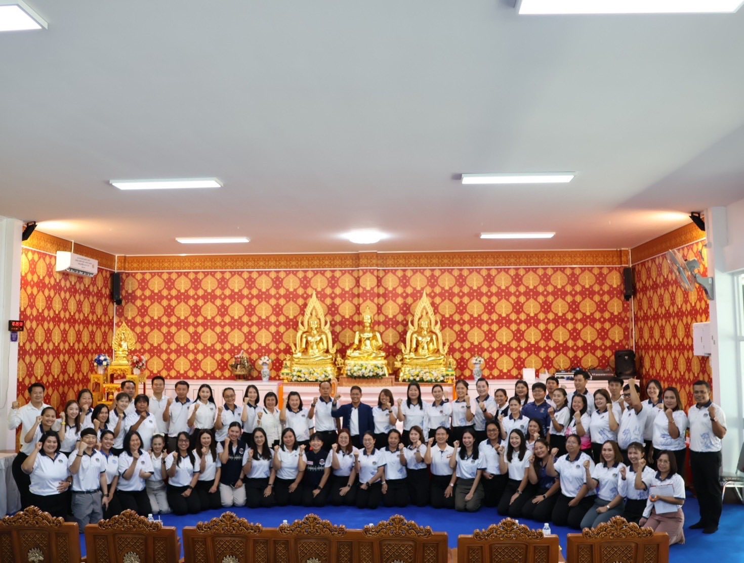 พช.เมืองพะเยา : ร่วมกิจกรรมเนื่องในวันคล้ายวันก่อตั้งกรมการพัฒนาชุมชน ครบรอบ 63 ปี